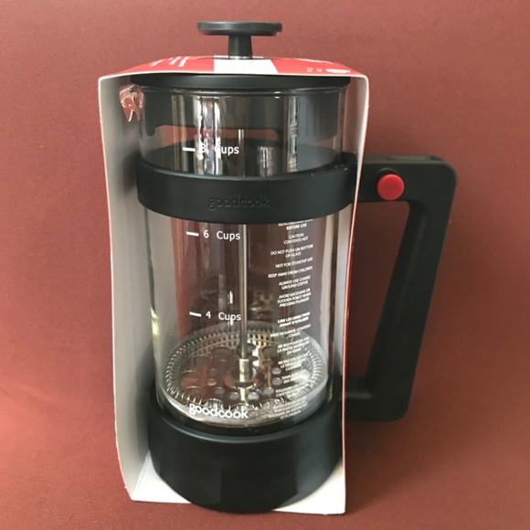 GoodCook Koffe Coffee Press NWT 1 liter / 34 fl oz - Picture 7 of 9